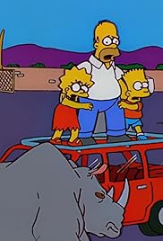 Marge Simpson en 'Gritos Honkers Amarillo'