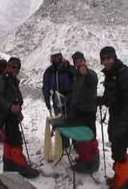 Extreme Ironing to Mount Everest