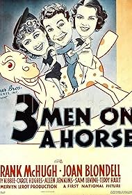 Tres hombres en un caballo
