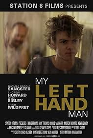 Mi mano izquierda del hombre