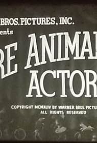 Los actores son animales?