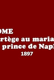 Roma, cortejo au mariage du Prince de Nápoles
