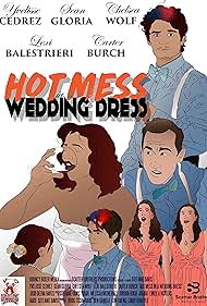 Lío caliente en un vestido de novia